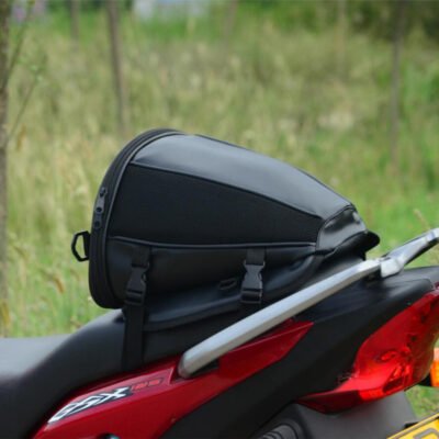 Motorcycle waterproof tail bag high quality shoulder bag raincoat storage bag