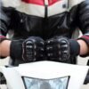2bfcefdbc0e74e519756370e942a795c-goods.jpeg Motorcycle Gloves Half Finger Gloves Outdoor Sports Crossbike Riding Closed Finger Racing Gloves