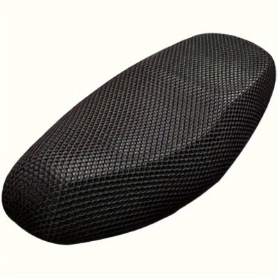 1pc Motorcycle Seat Cover - Breathable, Heat-Resistant & Waterproof for All Seasons