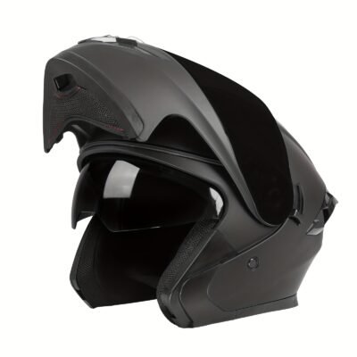 Modular Motorcycle Helmets with Dual Visors, Suitable for Men And Women, Meeting DOT Standards