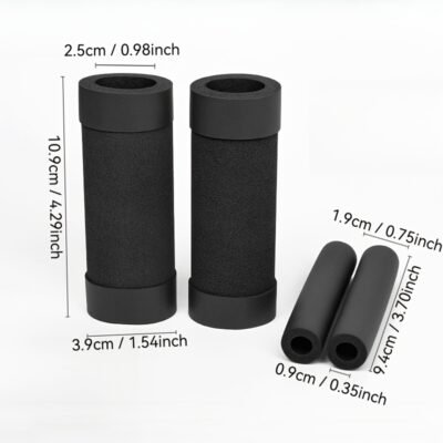 998396bb-3b0a-4ff3-a286-199e2bcf67be.jpg Comfortable Motorcycle Handle Grips Designed to Prevent Slipping, Absorb Sweat