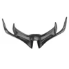 Motorcycle Modification ABS Bird Mouth Wind Tunnel Wing Shark Fin Air Intake Lip for Yamaha R15 V3 Customizable Size And Color