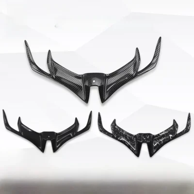 Motorcycle Modification ABS Bird Mouth Wind Tunnel Wing Shark Fin Air Intake Lip for Yamaha R15 V3 Customizable Size And Color