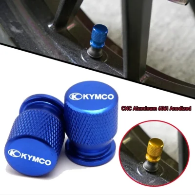 Motorcycle Wheel Tire Valve caps Airtight Covers For KYMCO AK550 XCITING 250 300 350 400 400S 500 DownTown 125 300i