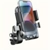 Motorcycle Phone Mount with Magnetic Design, Extendable and Rainproof, ABS Material