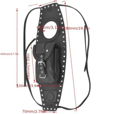 Motorcycle Fuel Tank Cover Bag for Harley Sportster Models